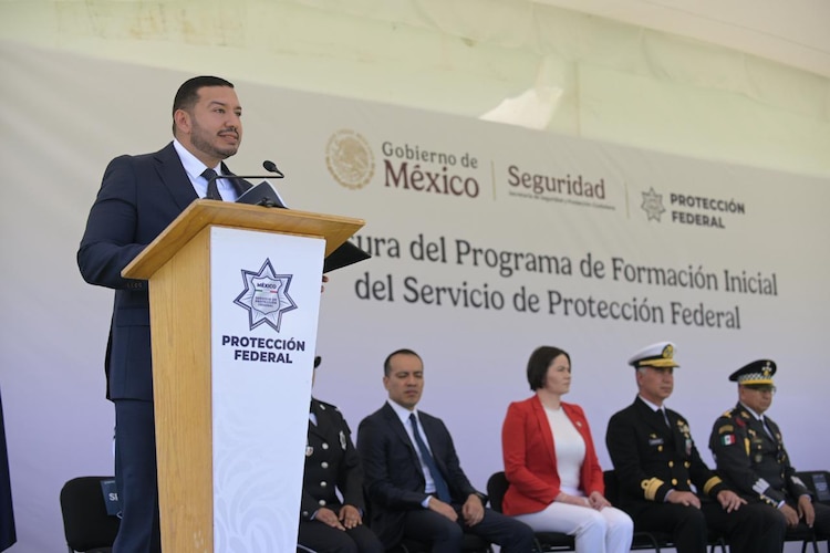 Francisco Moreno Montaño, comisionado del Servicio de Protección Federal
