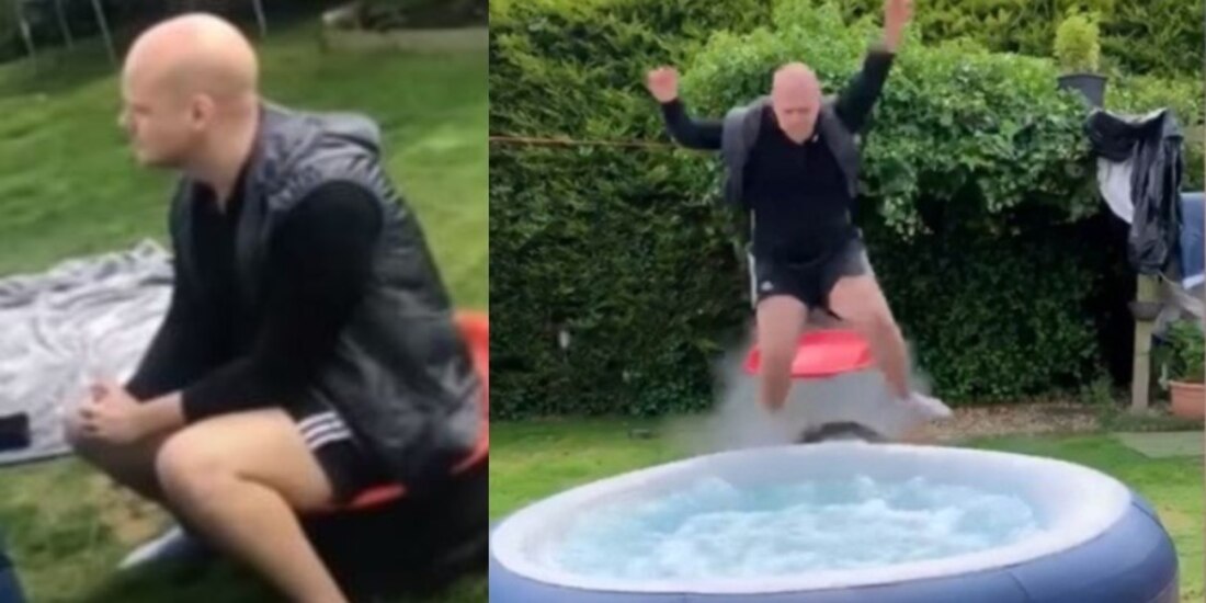 Robin Armstrong sufrió fractura de espalda tras broma de su novia