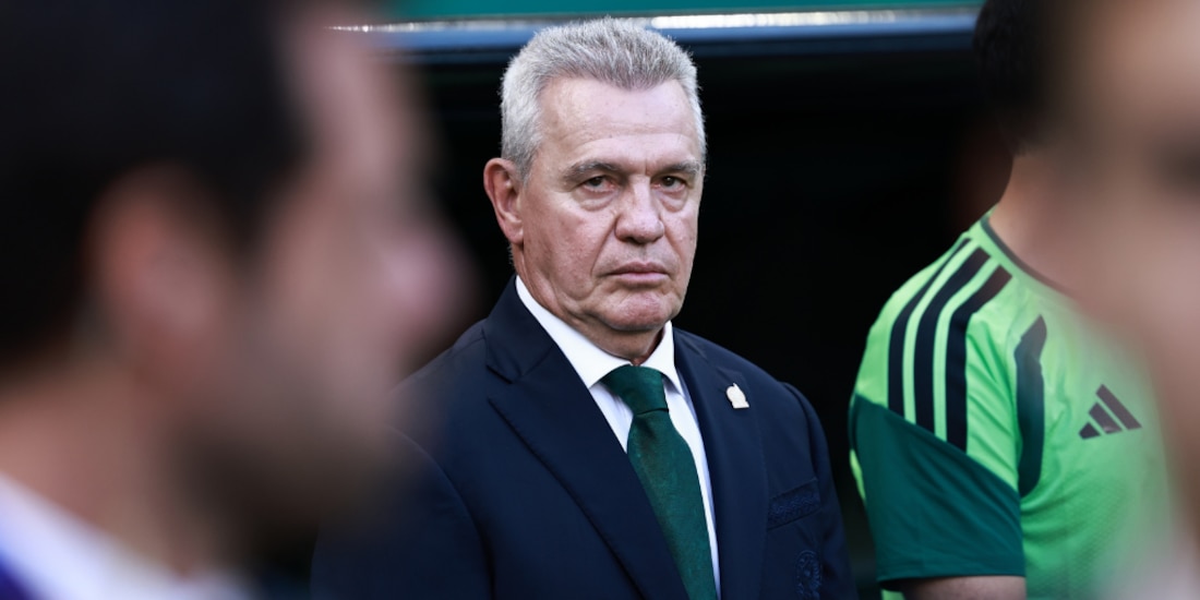 Javier Aguirre durante el compromiso ante Corea del Sur en Guadalajara.
