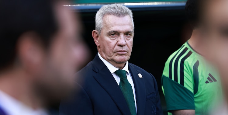 Javier Aguirre durante el compromiso ante Corea del Sur en Guadalajara.