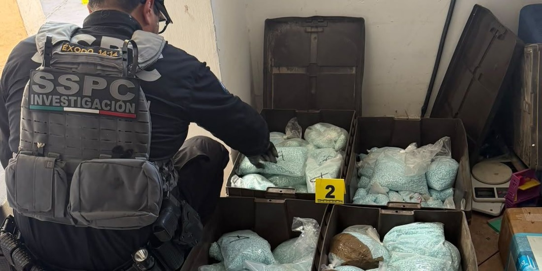 Decomiso de fentanilo en Mexicali