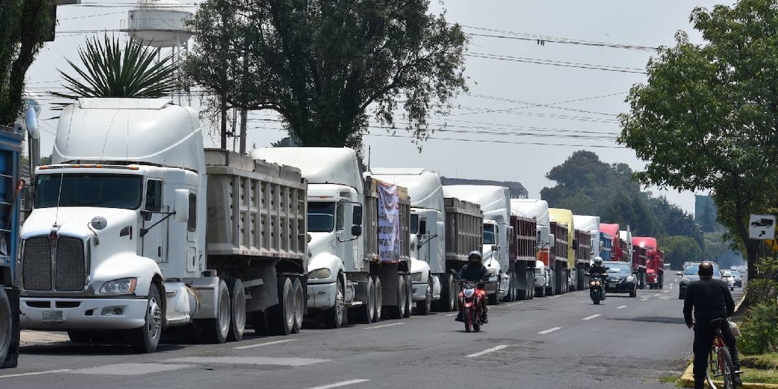 Paro nacional de transportistas.