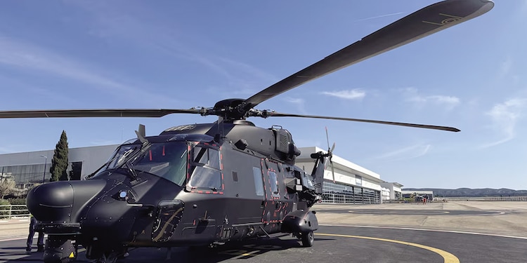 HELICÓPTERO de fuerzas especiales francesas, el 24 de marzo.