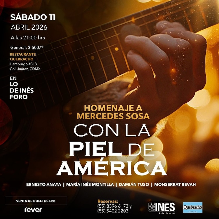 Homenaje a Mercedes Sosa