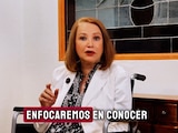 Laura Itzel Castillo, en un mensaje en video previo a su última sesión en el Senado.