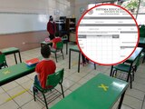 Boleta de calificaciones de la Secretaría de Educación Pública