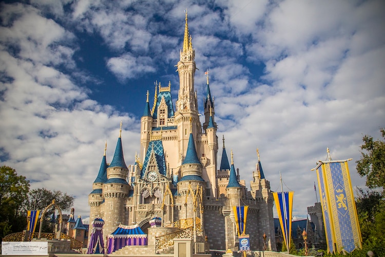 Aspecto del parque temático Magic Kingdom de Disney, en Orlando, EU.