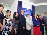 Tere Jiménez inaugura unidad de radioterapia en Aguascalientes.