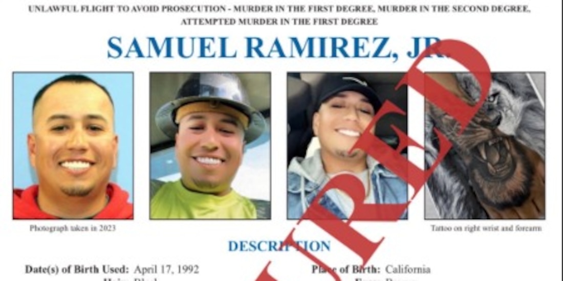 Ficha donde se muestra al detenido.