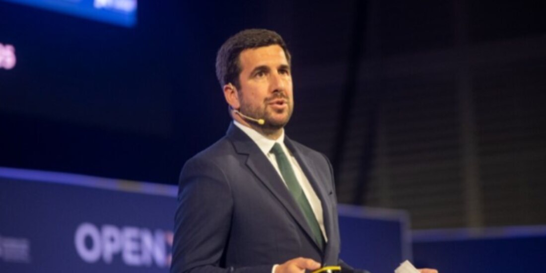 Enrique Riquelme, CEO de la empresa Cox, durante un evento en España el pasado 13 de marzo