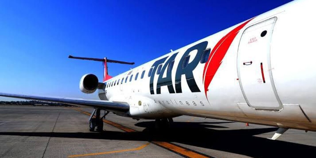 La aerolínea TAR opera en Sinaloa.