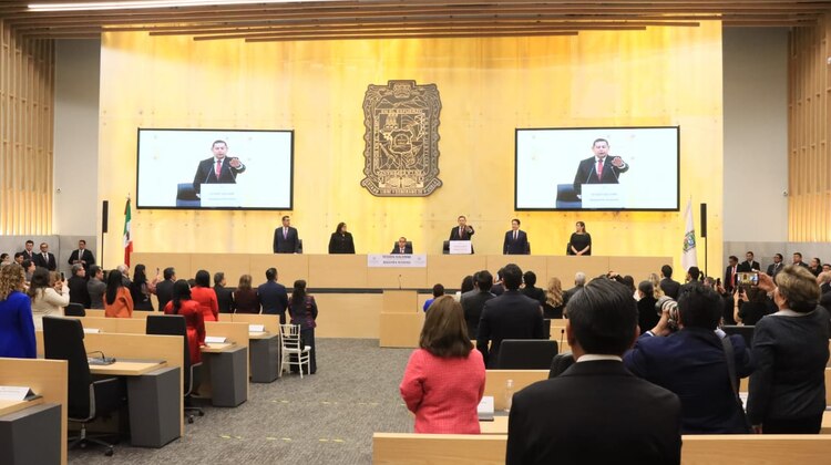 Toma de protesta de Alejandro Armenta fue en el estado de Puebla.