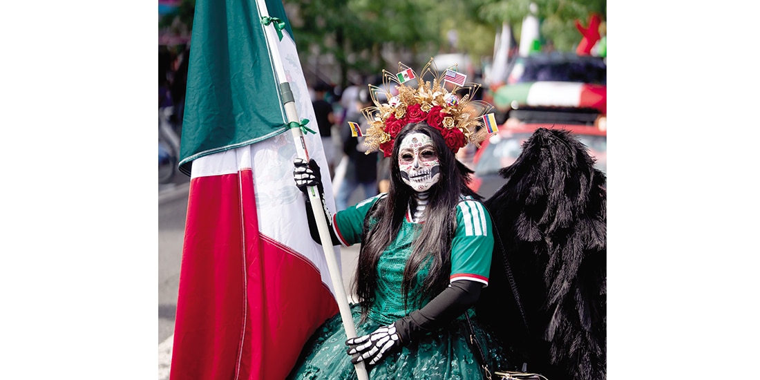 Desfile de la Independencia de México en Sunset Park, el domingo pasado.