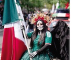 Desfile de la Independencia de México en Sunset Park, el domingo pasado.