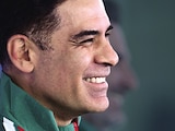 El timonel, la semana pasada, en su presentación.