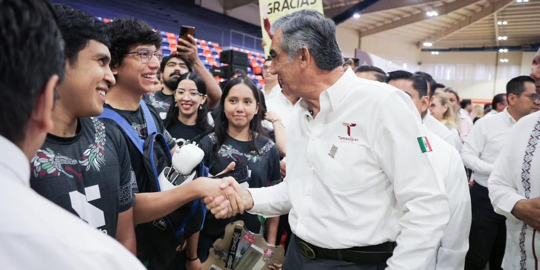 Américo Villarreal Anaya, gobernador de Tamaulipas.
