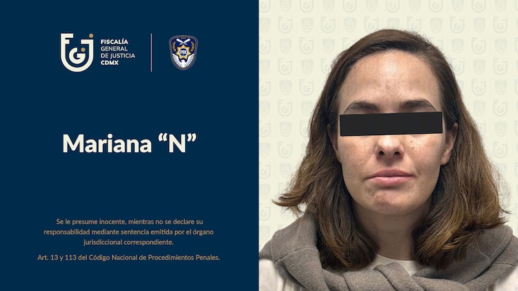 Mariana "N", quien enfrenta proceso en libertad por caso de MetaXChange.