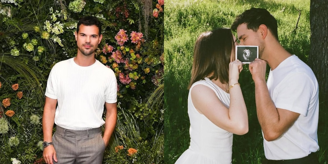 Taylor Lautner y su esposa revelan el género de su bebé