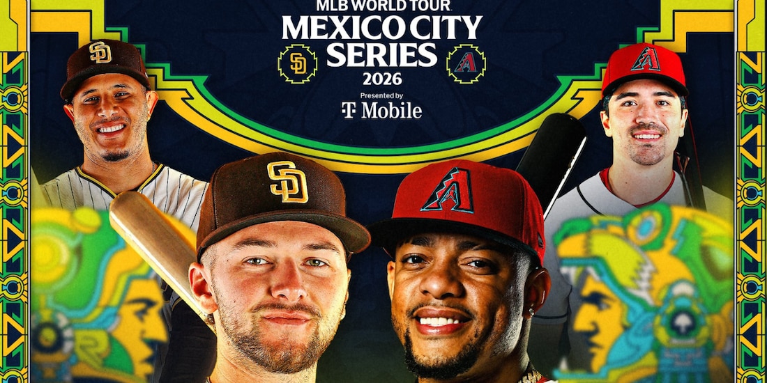 Diamondbacks y Padres disputan la MLB México City Series 2026.