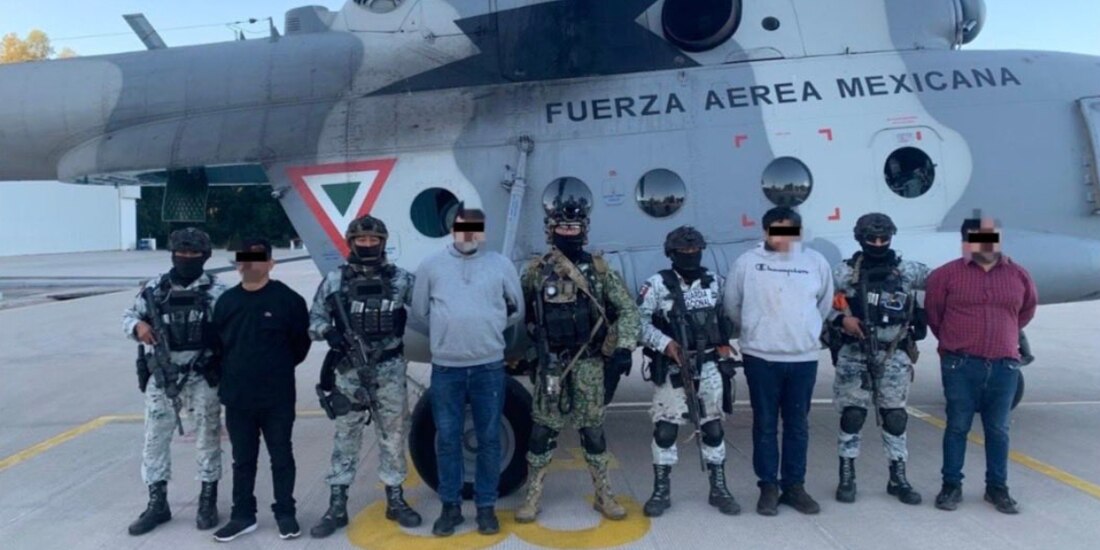 Iván Valerio "N", alias ‘El Mantecas’, fue detenido en Badiraguato, Sinaloa.