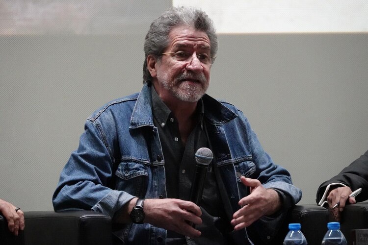 El escritor, durante una presentación editorial el pasado 5 de julio.