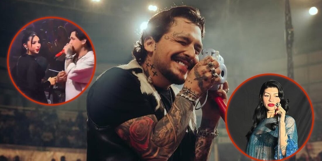 Nodal se pone borracho en concierto y lanza turbia indirecta a Cazzu, ¿Ángela Aguilar se enojó?