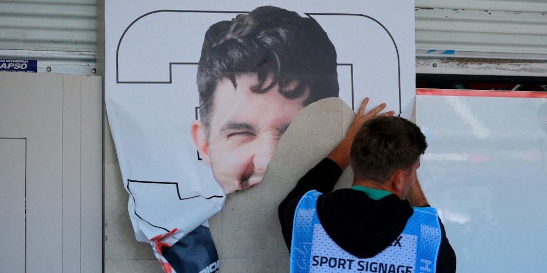 Esteban Ocon fue retirado del Gran Premio de México.