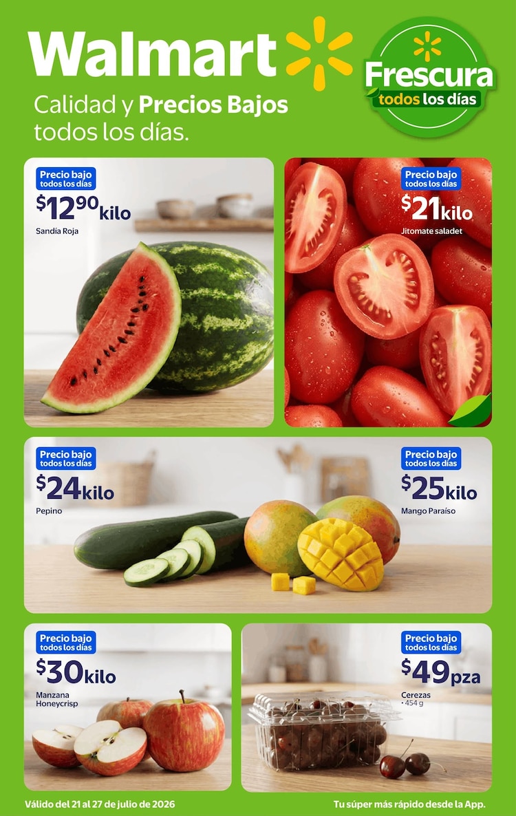 Ofertas Walmart HOY 21 de julio