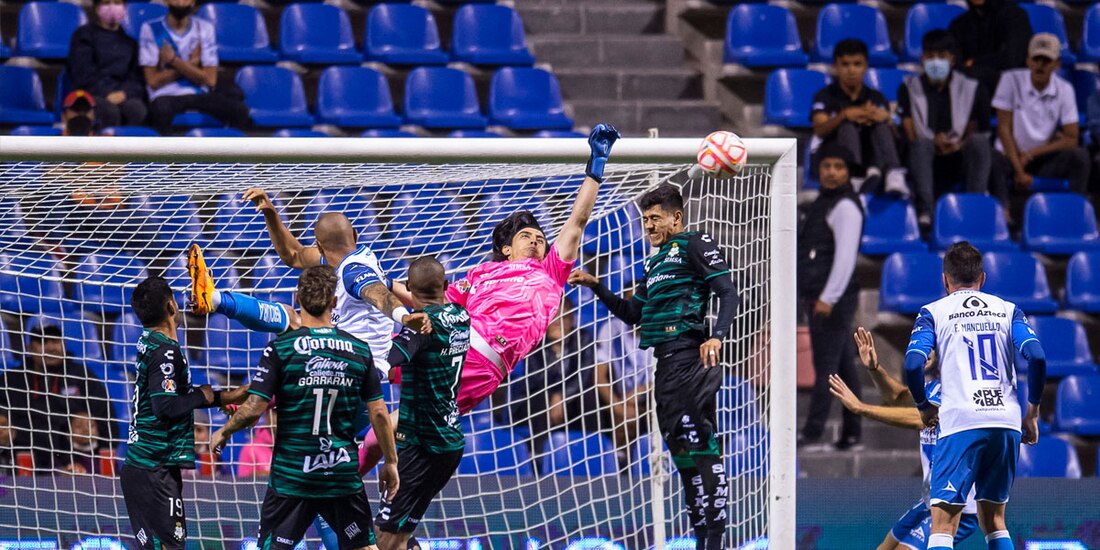 Puebla derrotó 1-0 a Santos en la Jornada 2 del pasado Apertura 2022.