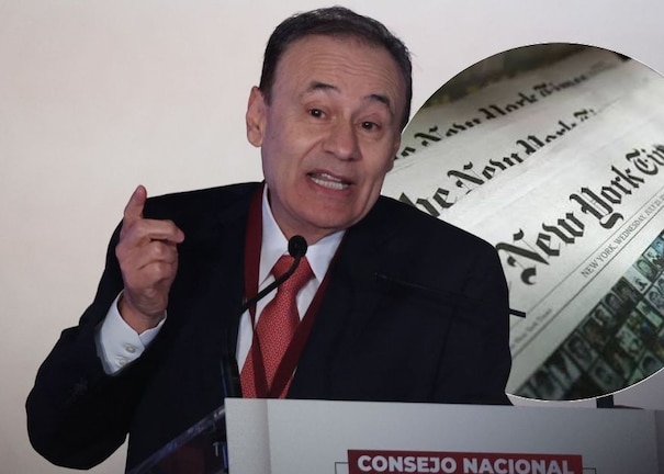 Alfonso Durazo pide a The New York Times "rectificar" por declaraciones que, aseguró, carecen de sustento.
