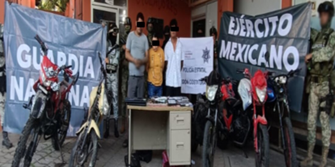 Acción de seguridad en Guerrero.