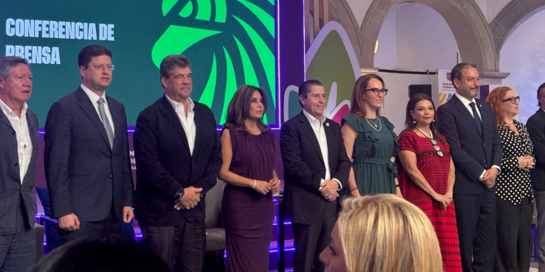 Los invitados para la presentación de la Casa Ciudad de México.