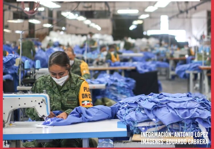 En la FAVE se realizan los trabajos de confección y distribución.