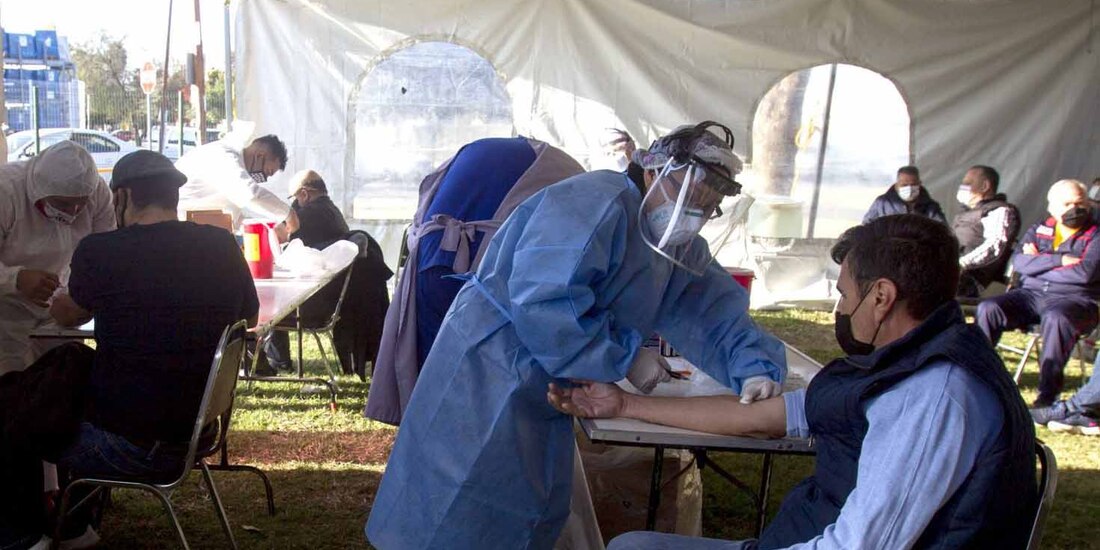 Reportan aumento de personas que acuden a realizarse una prueba serológica debido a la pandemia.