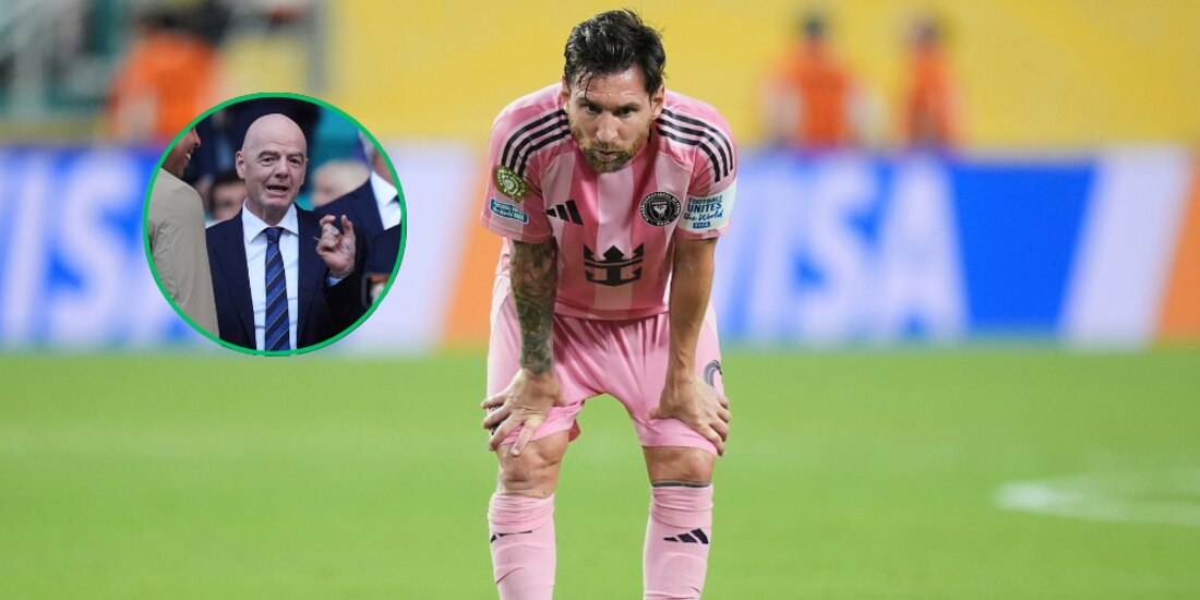 Gianni Infantino le regaló el boleto al Mundial de Clubes al Inter Miami.