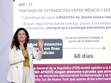 Luisa maría Alcalde, ayer, al explicar la solicitud de EU.