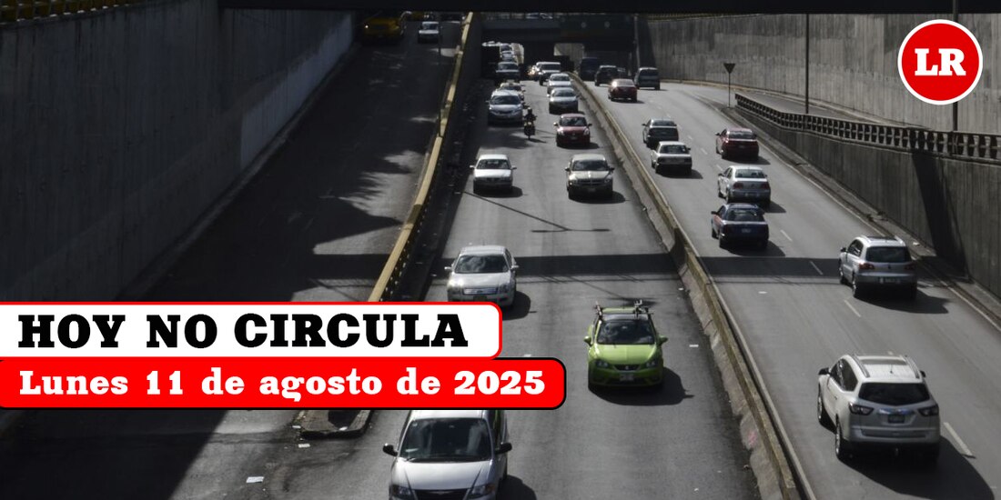 Te contamos en La Razón cómo aplica el Hoy No Circula este lunes 11 de agosto.