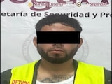 Imagen del detenido por parte de autoridades federales.