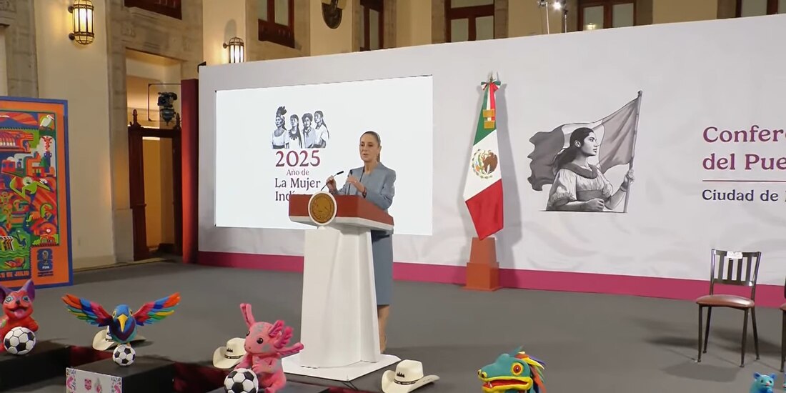 Claudia Sheinbaum, Presidenta de México.