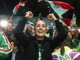 Claudia Sheinbaum celebra triunfo de México ante Ecuador