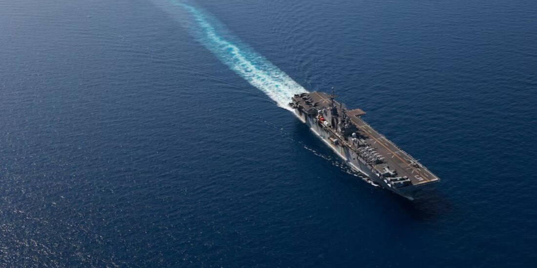 La Secretaría de Marina (Semar) aclaró que la presencia de navíos estadounidenses cerca de la costa de Baja California se da en una zona de libre navegación internacional.