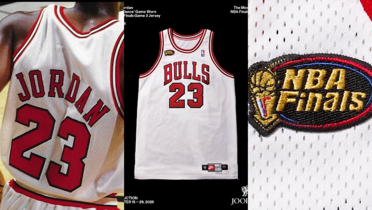 Camiseta de Michael Jordan de los Chicago Bulls, de 1998