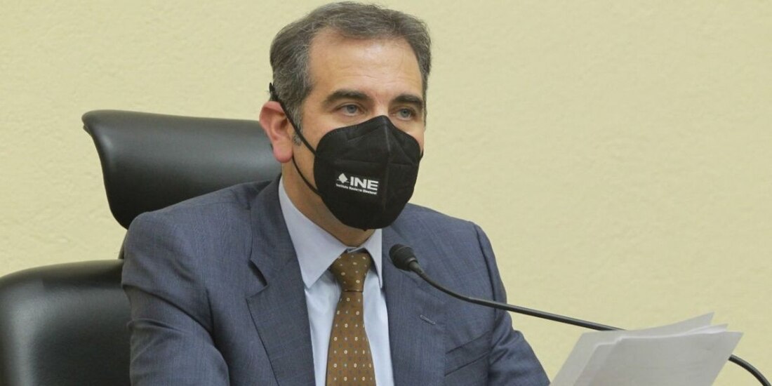 Lorenzo Córdova, consejero presidente del INE.