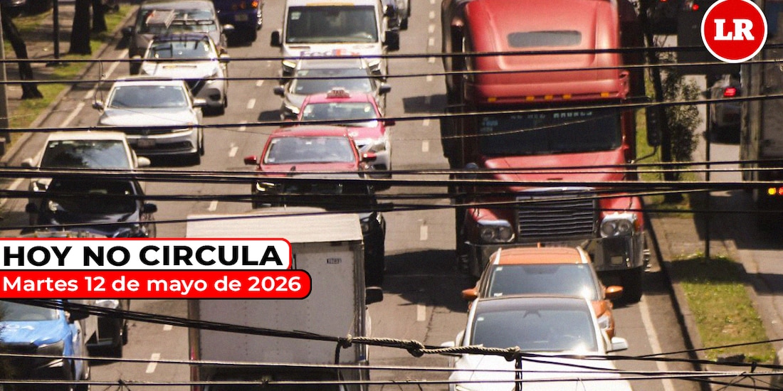 Revisa cómo aplica el Hoy No Circula este martes 12 de mayo de 2026 en la Zona Metropolitana del Valle de México.