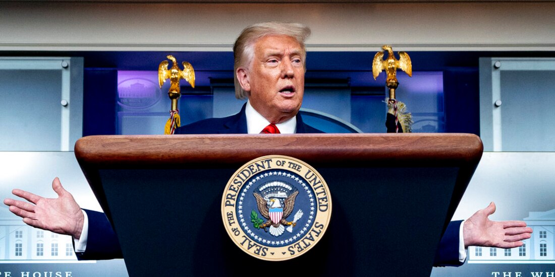 El presidente de Estados Unidos, Donald Trump