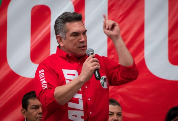 Alejandro Moreno, dirigente nacional del PRI, en fotografía de archivo.