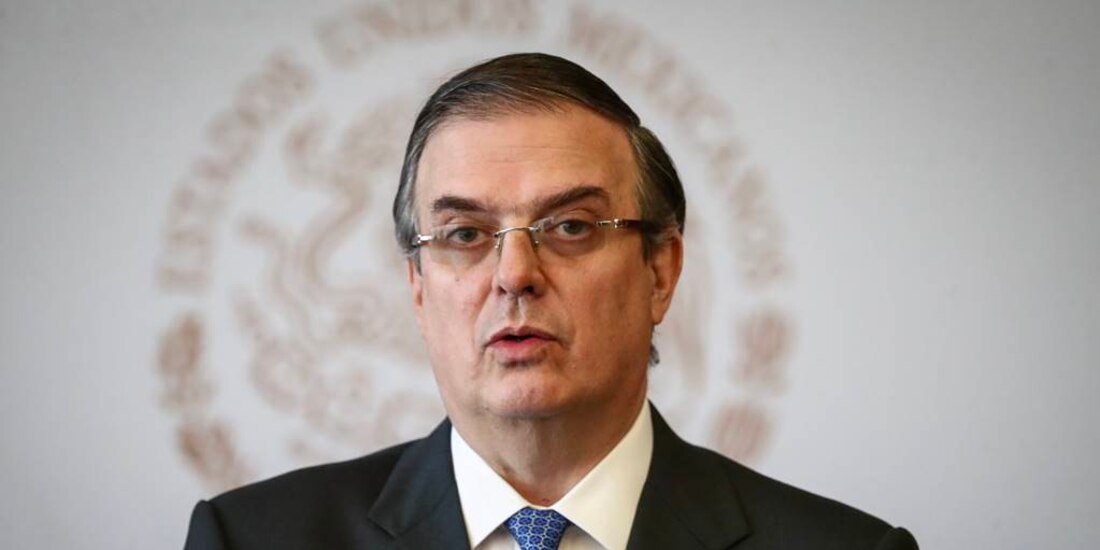 El secretario de Relaciones Exteriores (SRE), Marcelo Ebrard Casaubón.