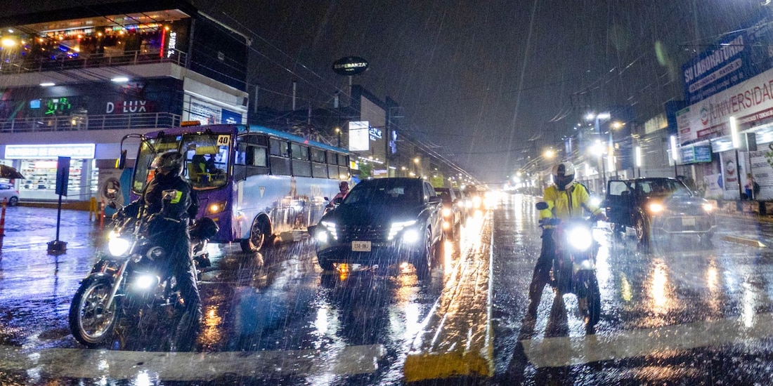 Fuertes lluvias en CDMX