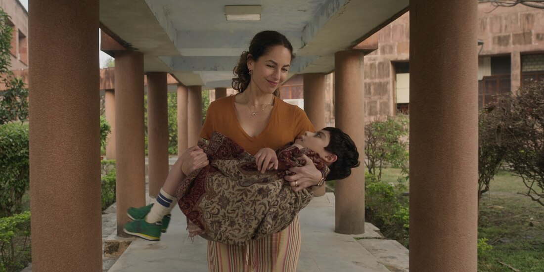 Bárbara Mori y Julián Tello, al dar vida a Bárbara y Lucca.