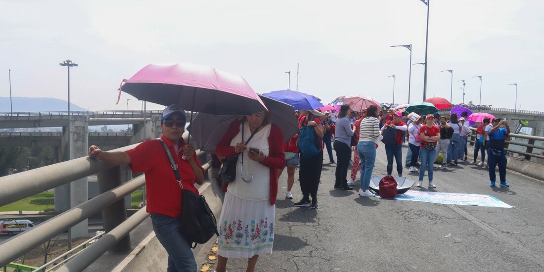 Habrá bloqueos en diferentes zonas.